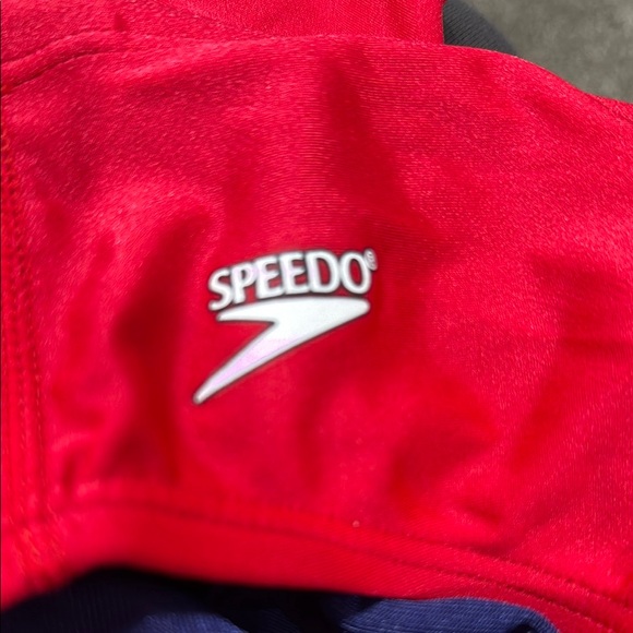 Vintage Speedo Bold Red Swimwear from 1998 - Picture 3 of 7